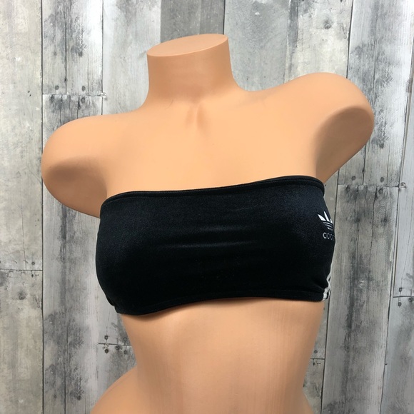 adidas velour tube top